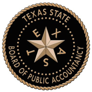 Texas State Board of Public Accountancy logo